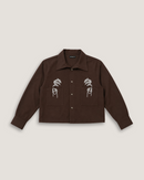 HEARTH | Sepia Embroidered Overshirt