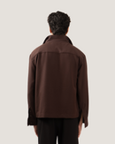 HEARTH | Sepia Embroidered Overshirt