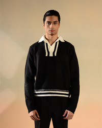 Heyden | Ebony & Ivory Sweater