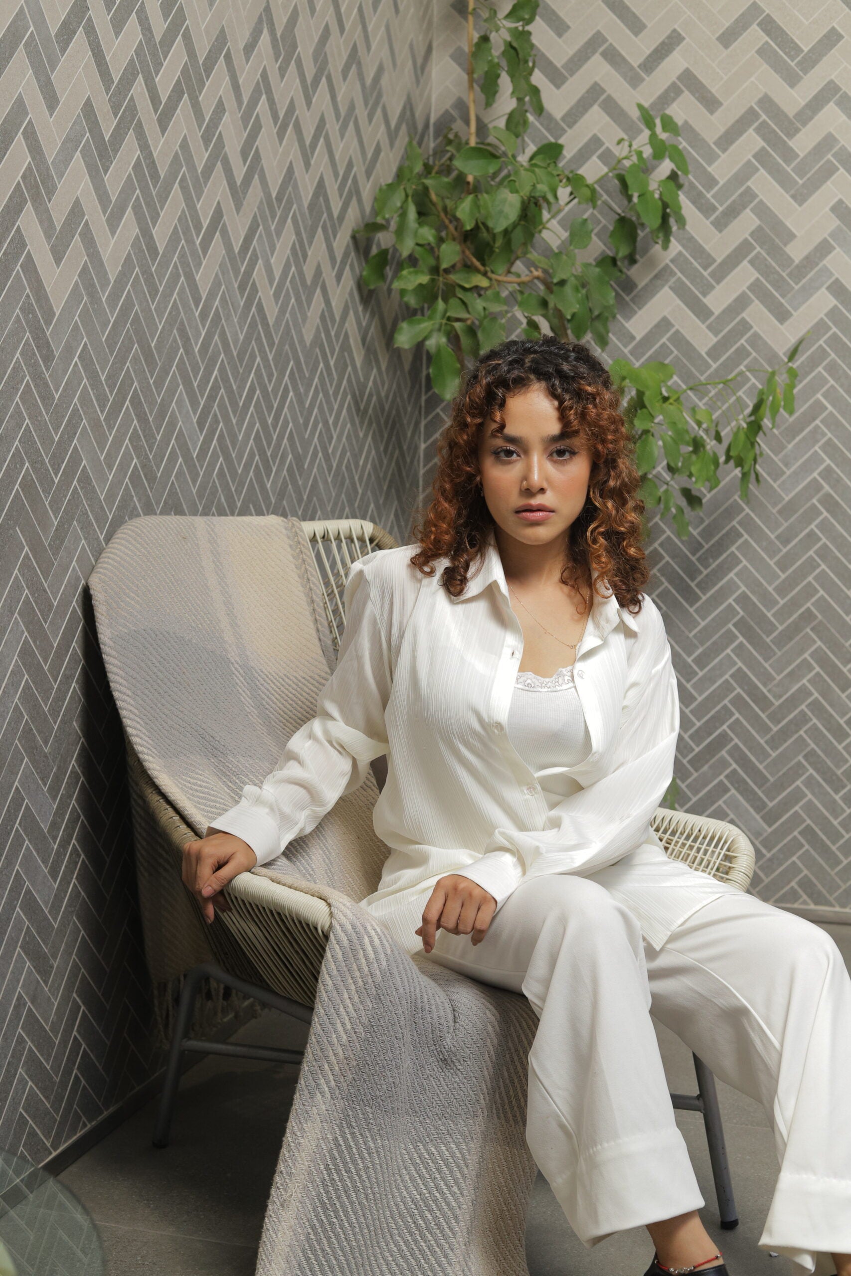 Wisteria | Women’s White Shirt