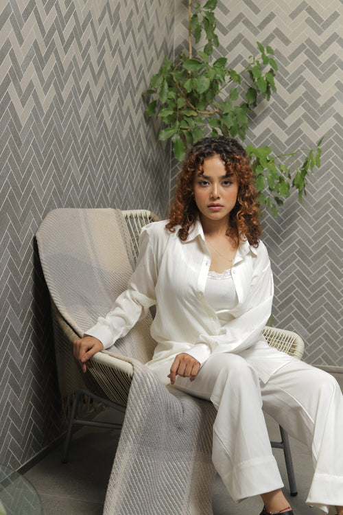 Wisteria | Women’s White Shirt