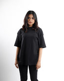 Evenos | Black Unisex Oversized Tee