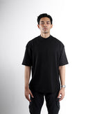 Evenos | Black Unisex Oversized Tee