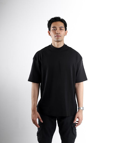 Evenos | Black Unisex Oversized Tee
