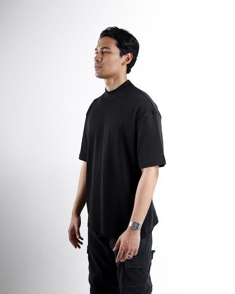 Evenos | Black Unisex Oversized Tee