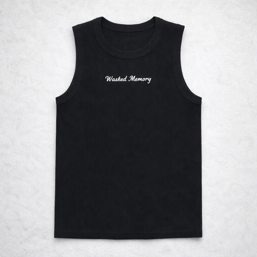 Victor | Black Knit Tank