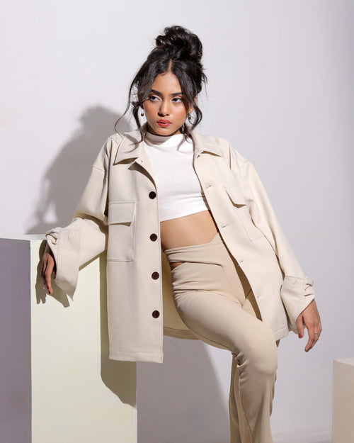 Eden | White Overshirt