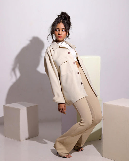 Eden | White Overshirt