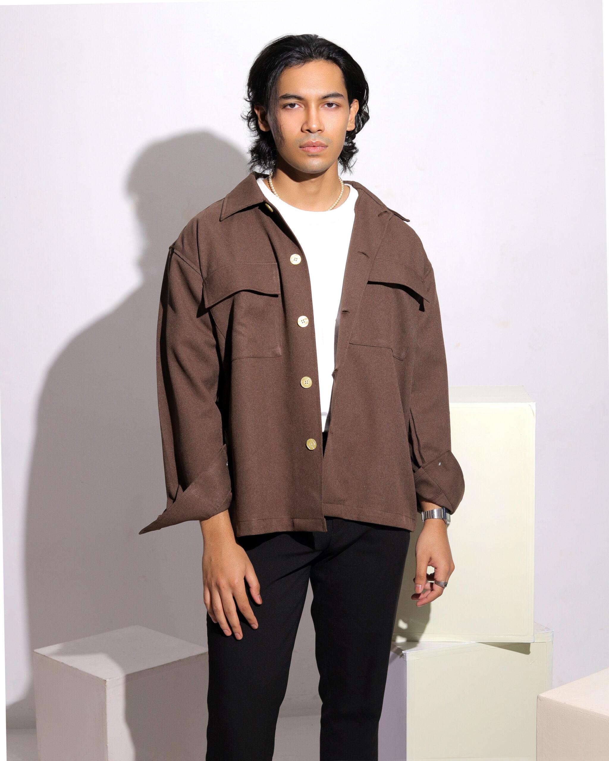 Monet | Brown Overshirt