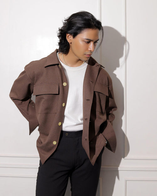 Monet | Brown Overshirt