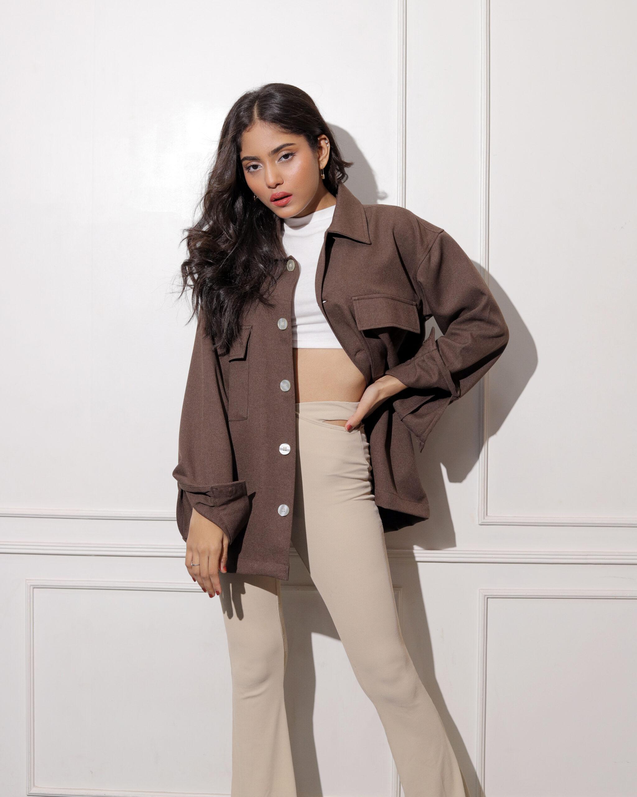 Monet | Brown Overshirt