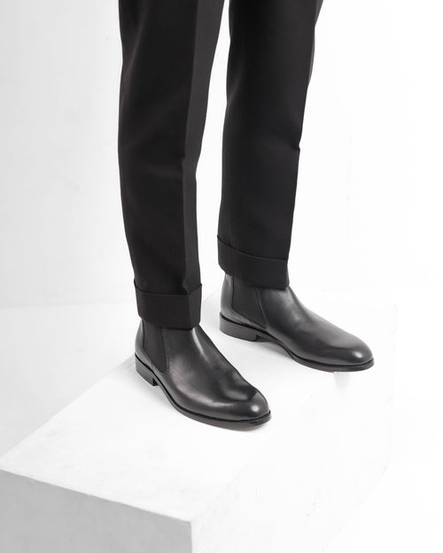 Obsidian | Black Chelsea Boot
