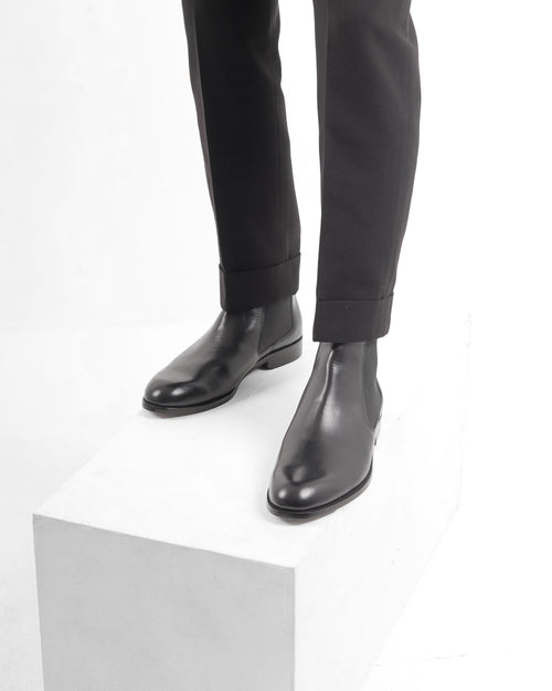 Obsidian | Black Chelsea Boot