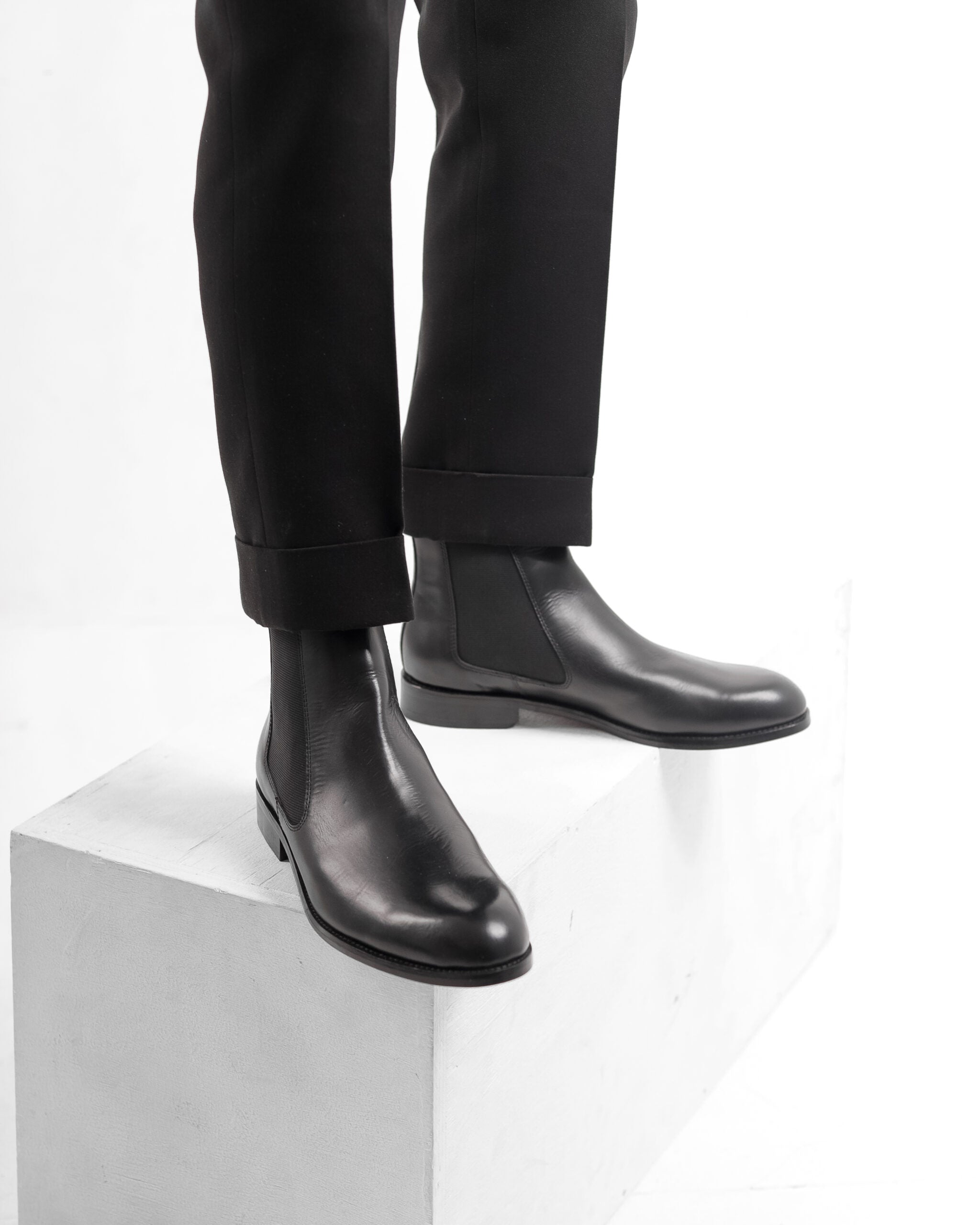 Obsidian | Black Chelsea Boot