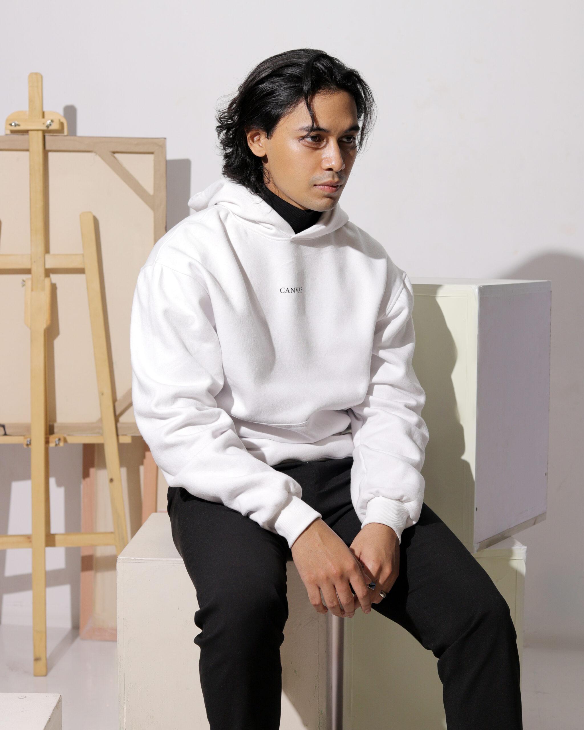Warhol | White Hoodie