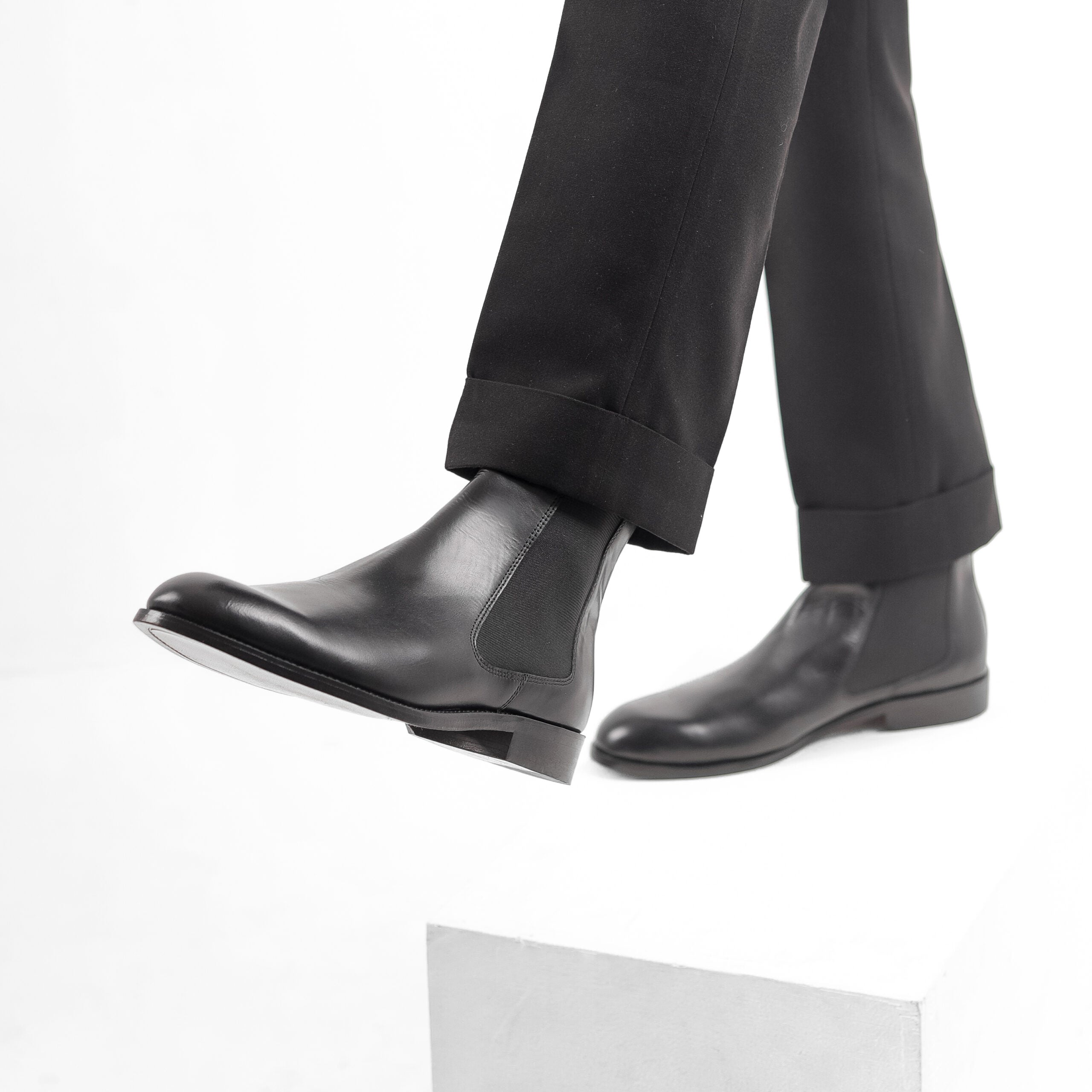 Obsidian | Black Chelsea Boot