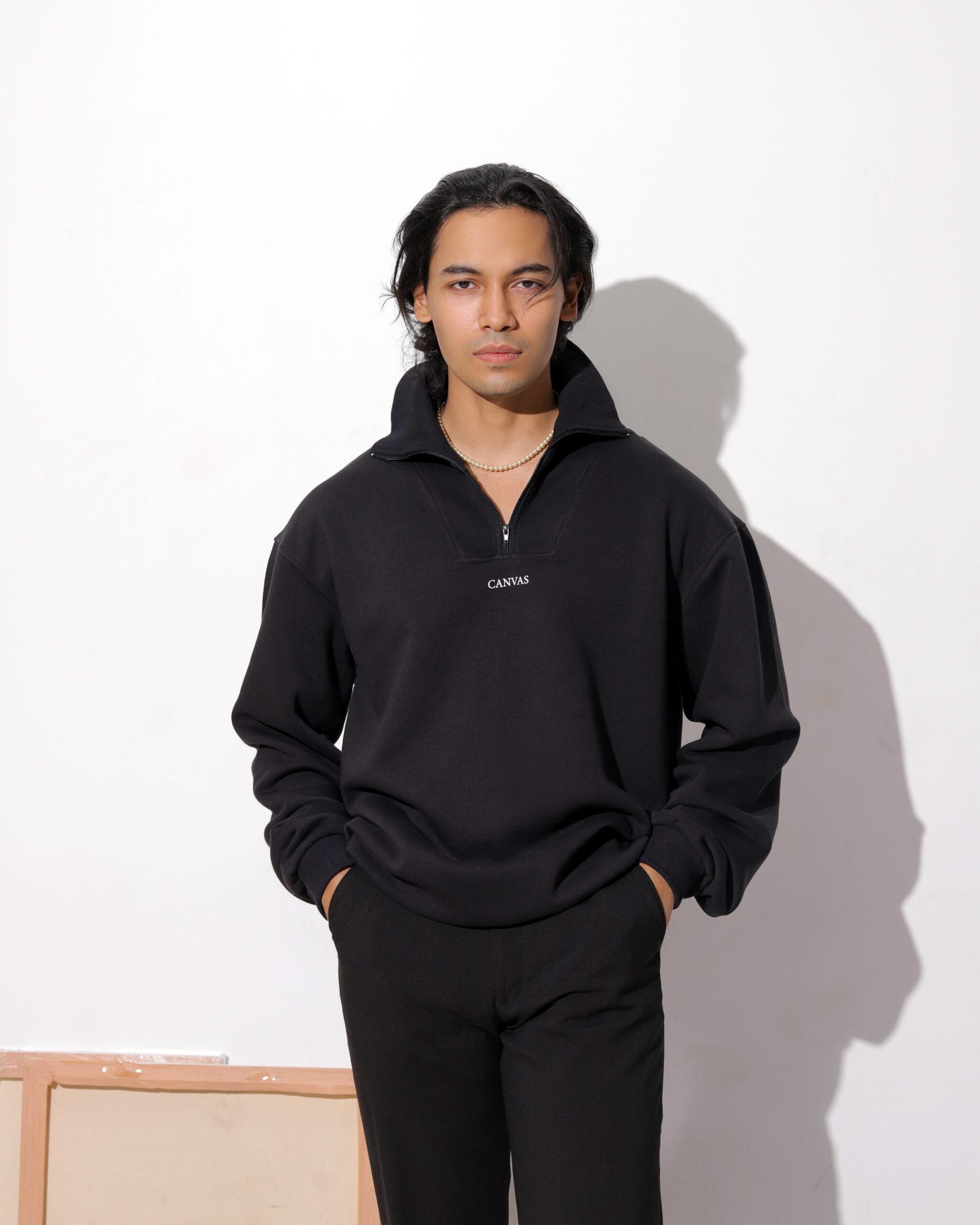 Dalí | Zip-Neck Sweatshirt