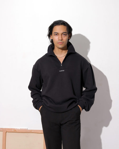 Dalí | Zip-Neck Sweatshirt
