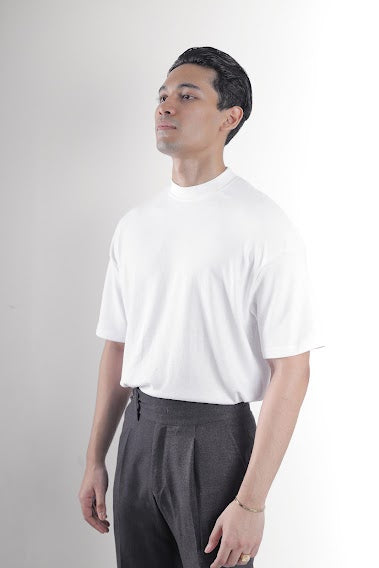 Florid | White Unisex Oversized Tee