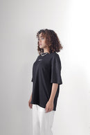 Onyx | Black Unisex Oversized Tee