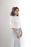 Florid | White Unisex Oversized Tee