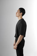 Onyx | Black Unisex Oversized Tee