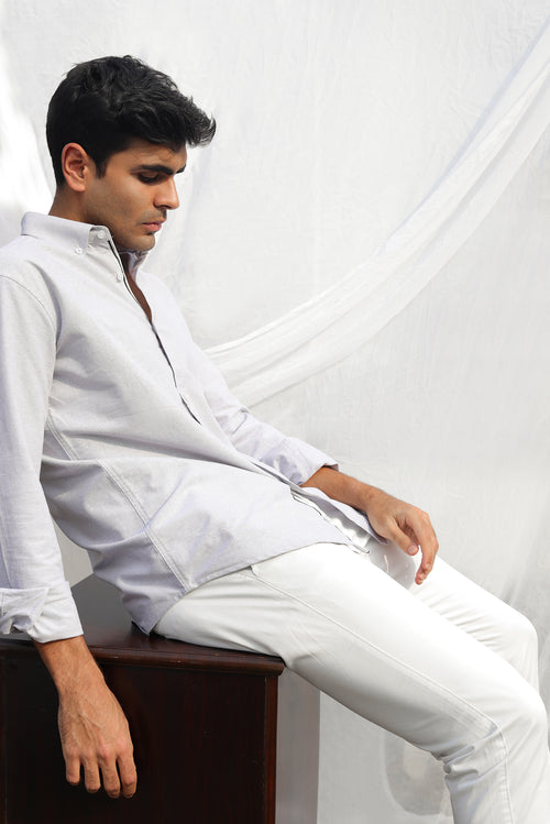Griseo Oxford | Gray shirt