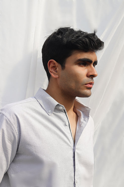 Griseo Oxford | Gray shirt
