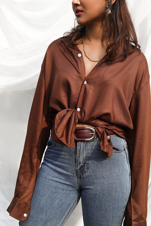 Coffee Cuban | Brown shirt