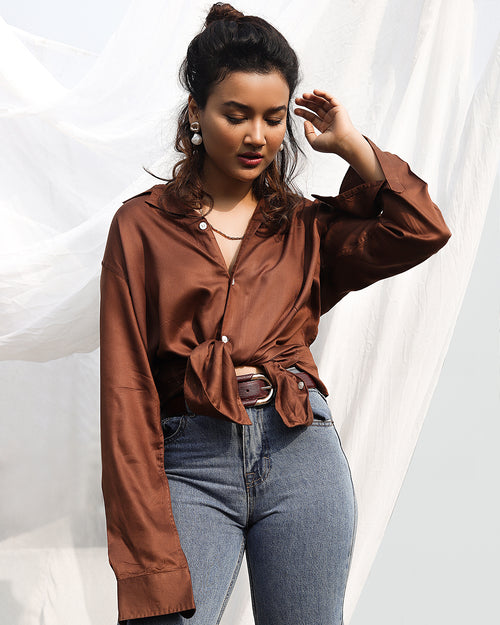 Coffee Cuban | Brown shirt