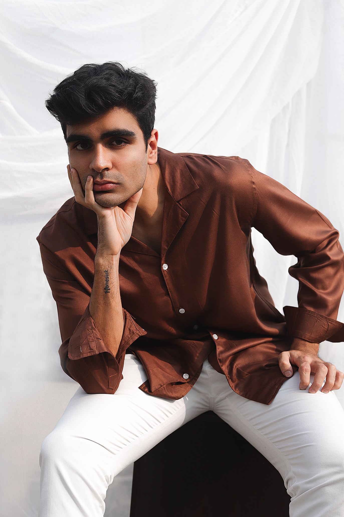 Coffee Cuban | Brown shirt