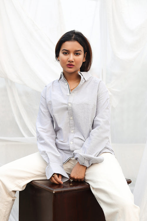 Griseo Oxford | Gray shirt