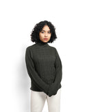 Foucault | Olive Turtleneck