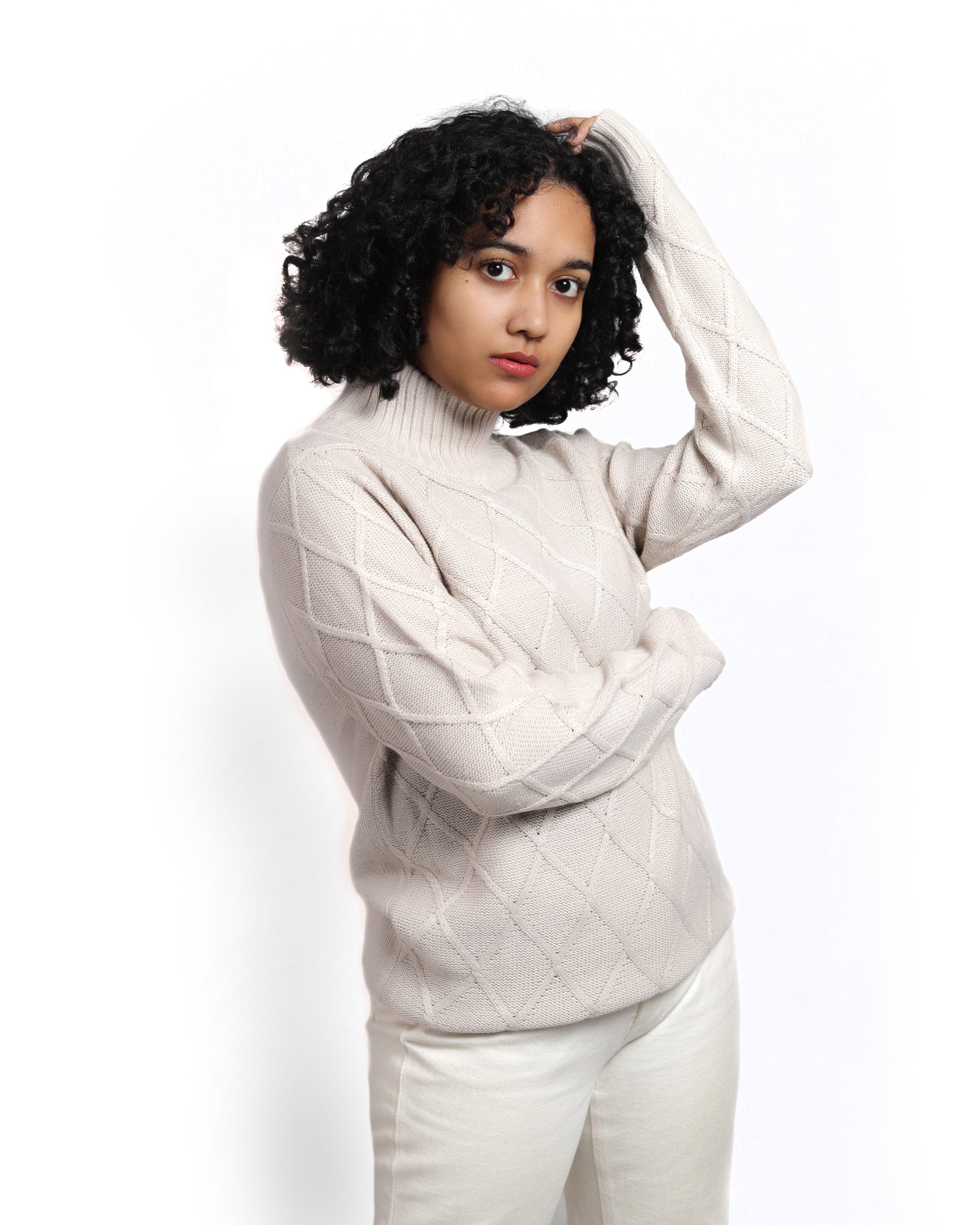 Hume | Cream Turtleneck