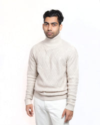 Hume | Cream Turtleneck