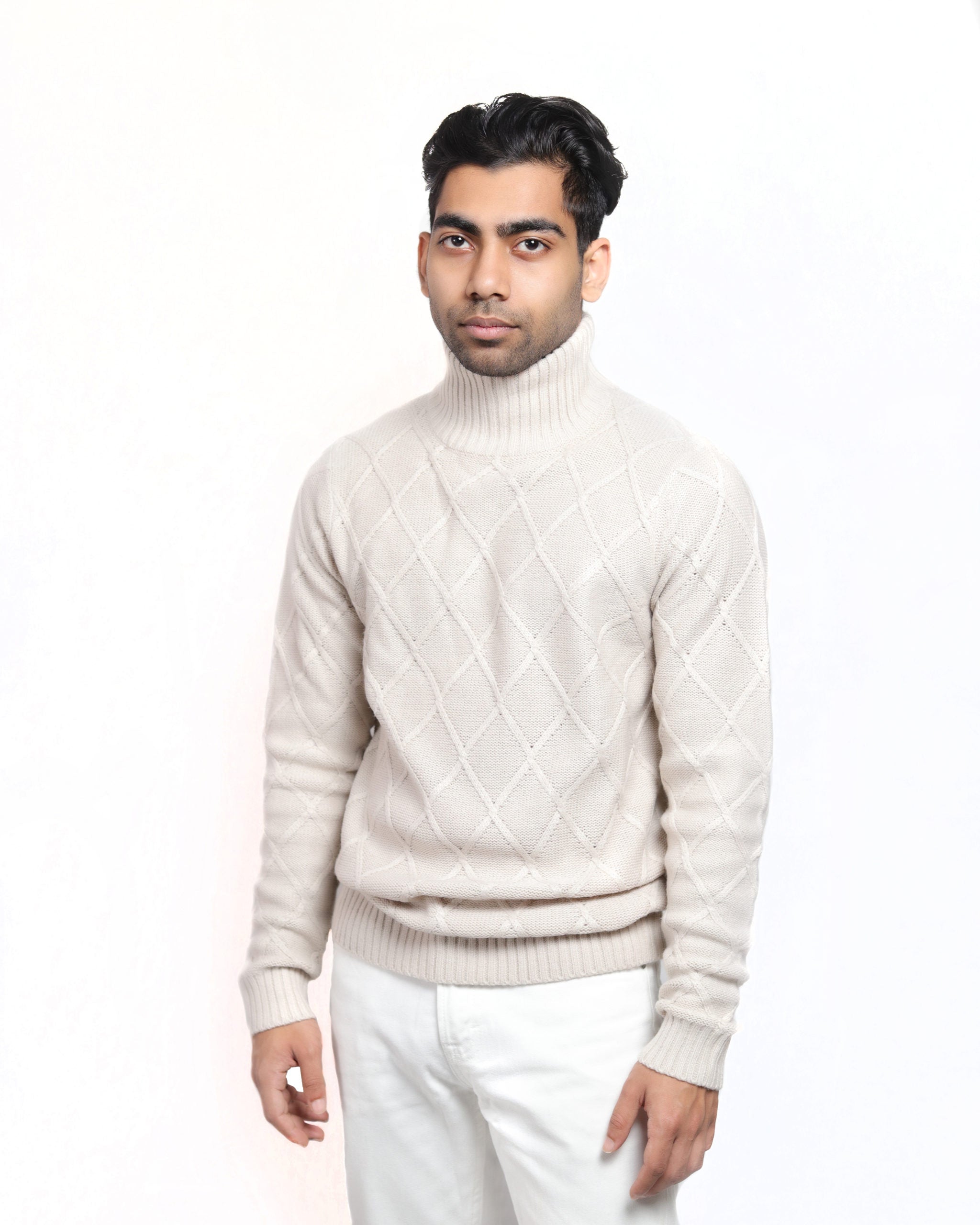 Hume | Cream Turtleneck