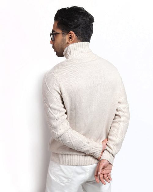 Hume | Cream Turtleneck