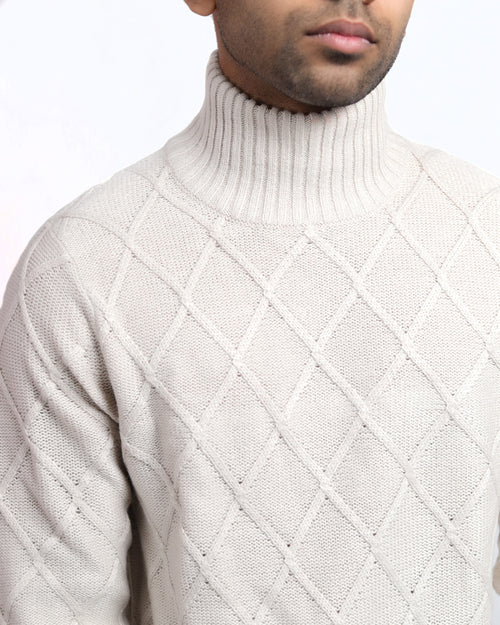 Hume | Cream Turtleneck