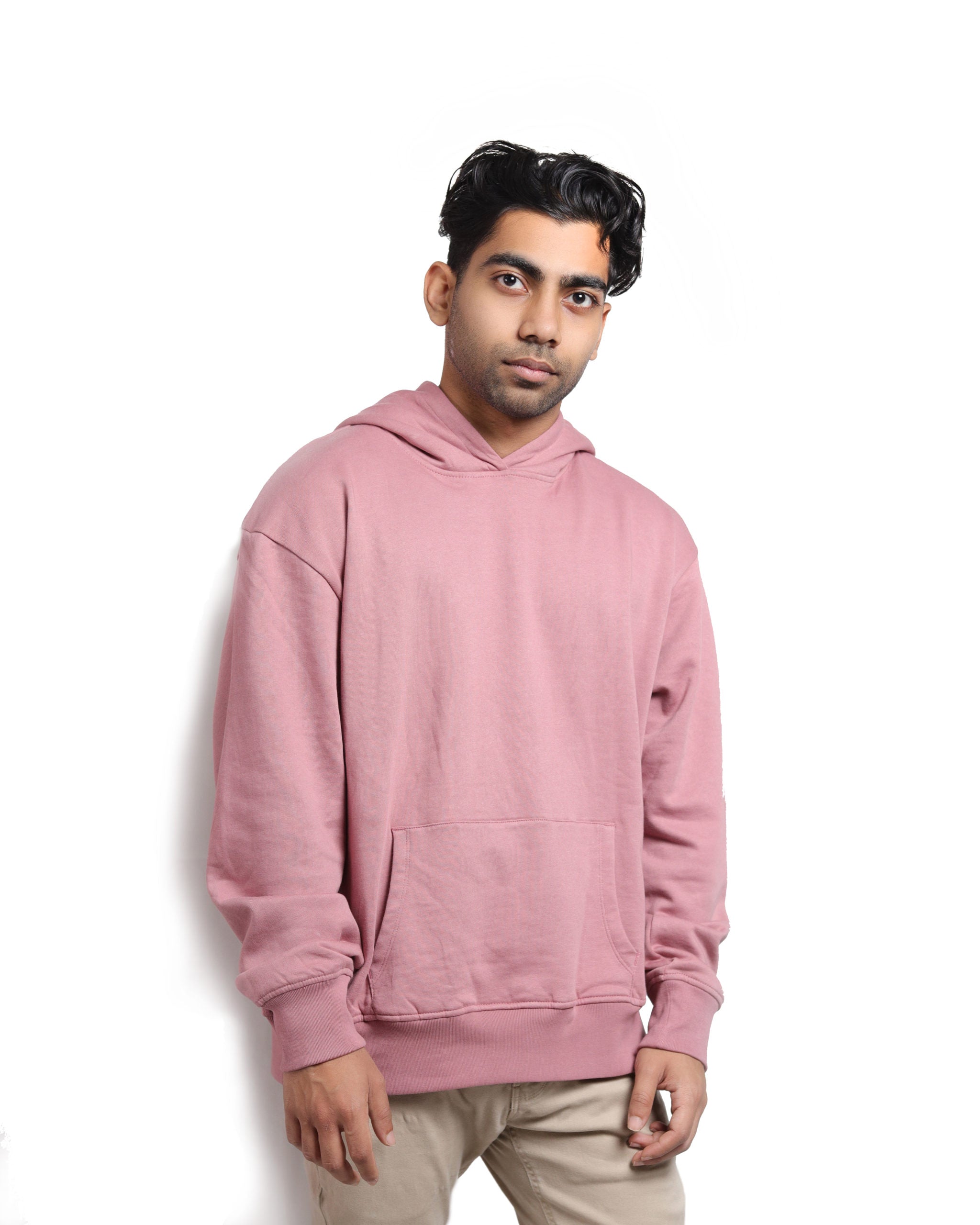 Astell | Mute Pink Oversized Hoodie
