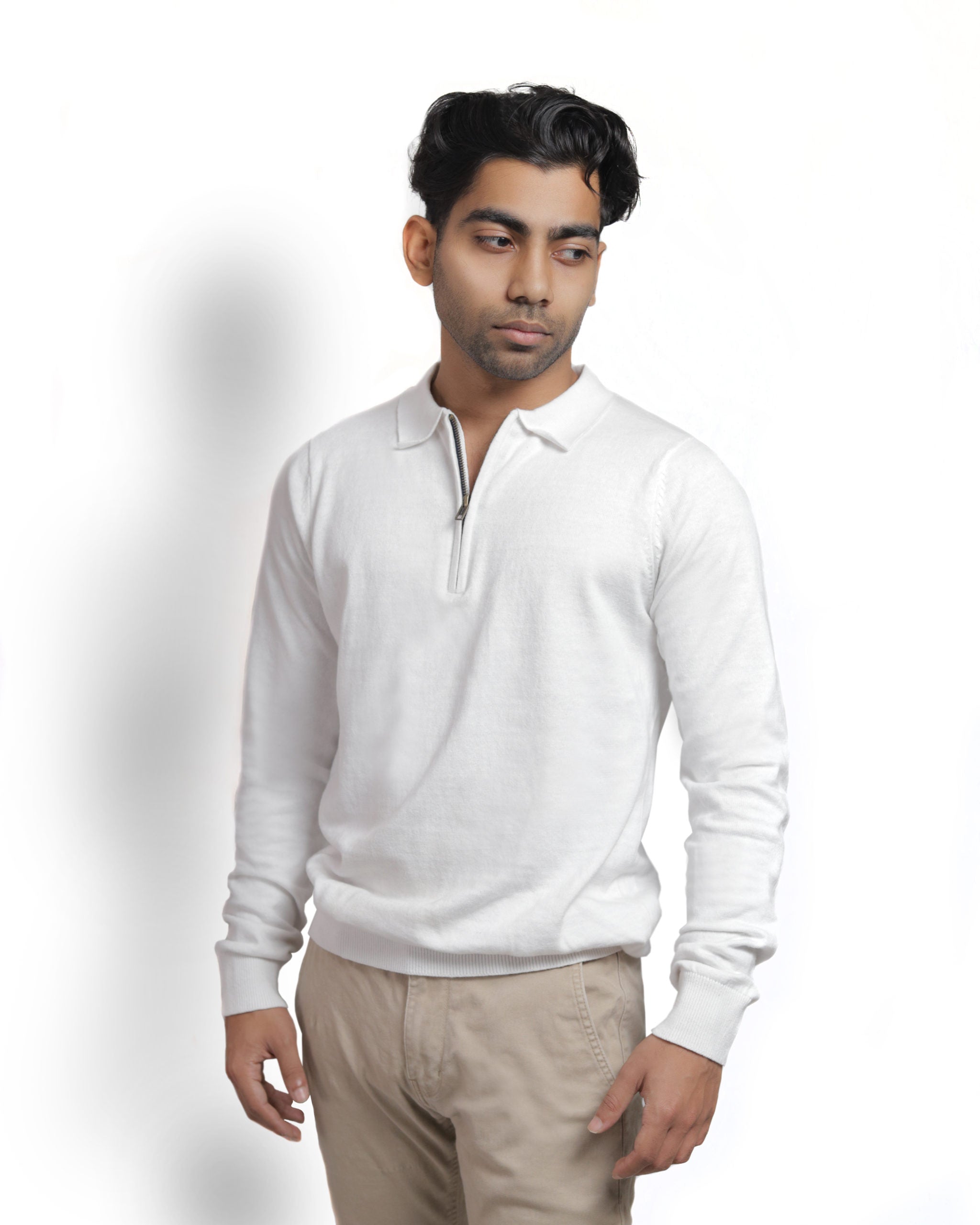 Machiavelli | White Polo-Neck