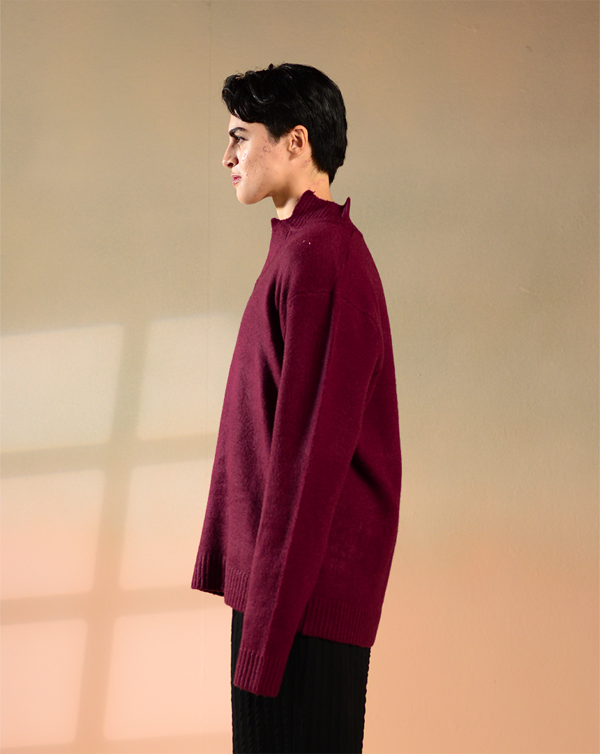 Jules | Crimson Sweater