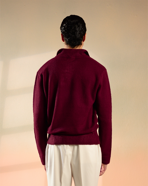 Jules | Crimson Sweater