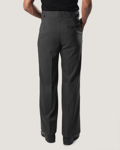 Line | Grey Pinstripe Trouser
