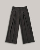 MARLOWE | Charcoal Pinstripe Formal Trouser