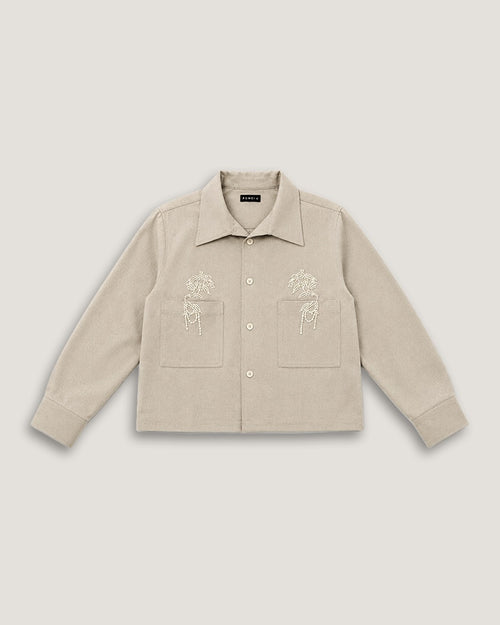 MERCER | Stone Embroidered Overshirt
