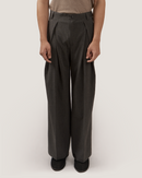 MARLOWE | Charcoal Pinstripe Formal Trouser