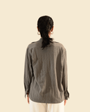 Masahru | Grey Full Sleeve Shirt