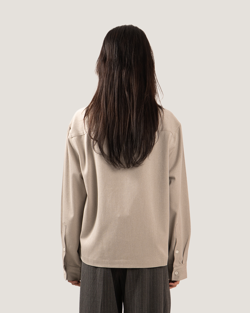 MERCER | Stone Embroidered Overshirt