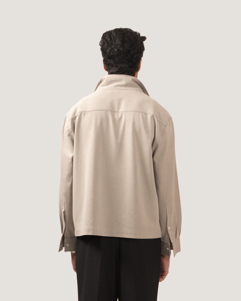 MERCER | Stone Embroidered Overshirt