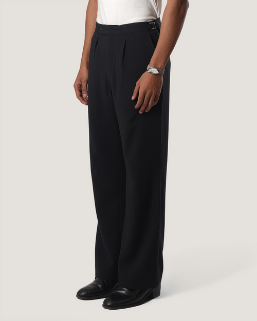 Monroe | Black Wide-Leg Trouser